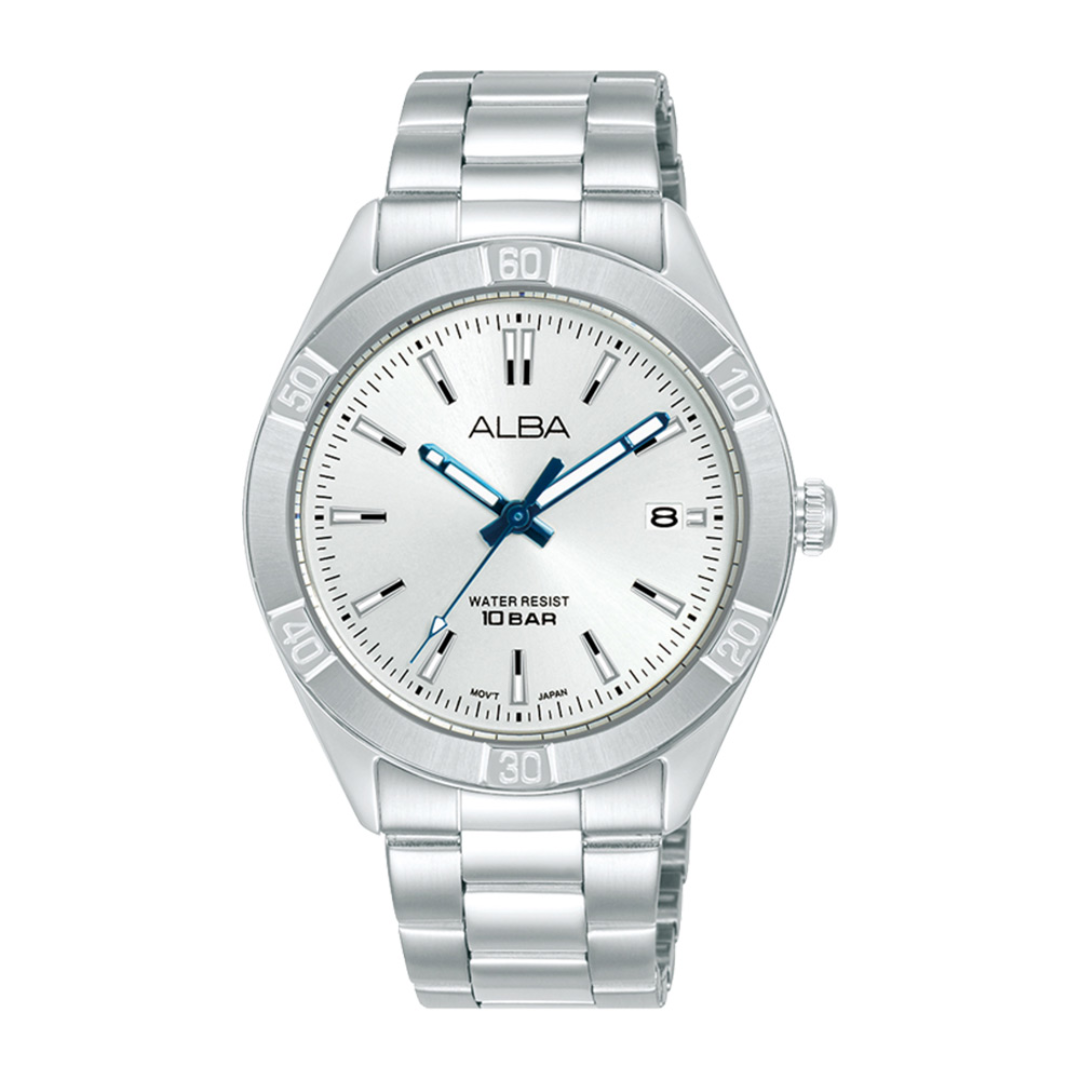 Alba Philippines AG8M99X1 Silver Dial Stainless Steel Strap Women's Quartz Watch 35mm