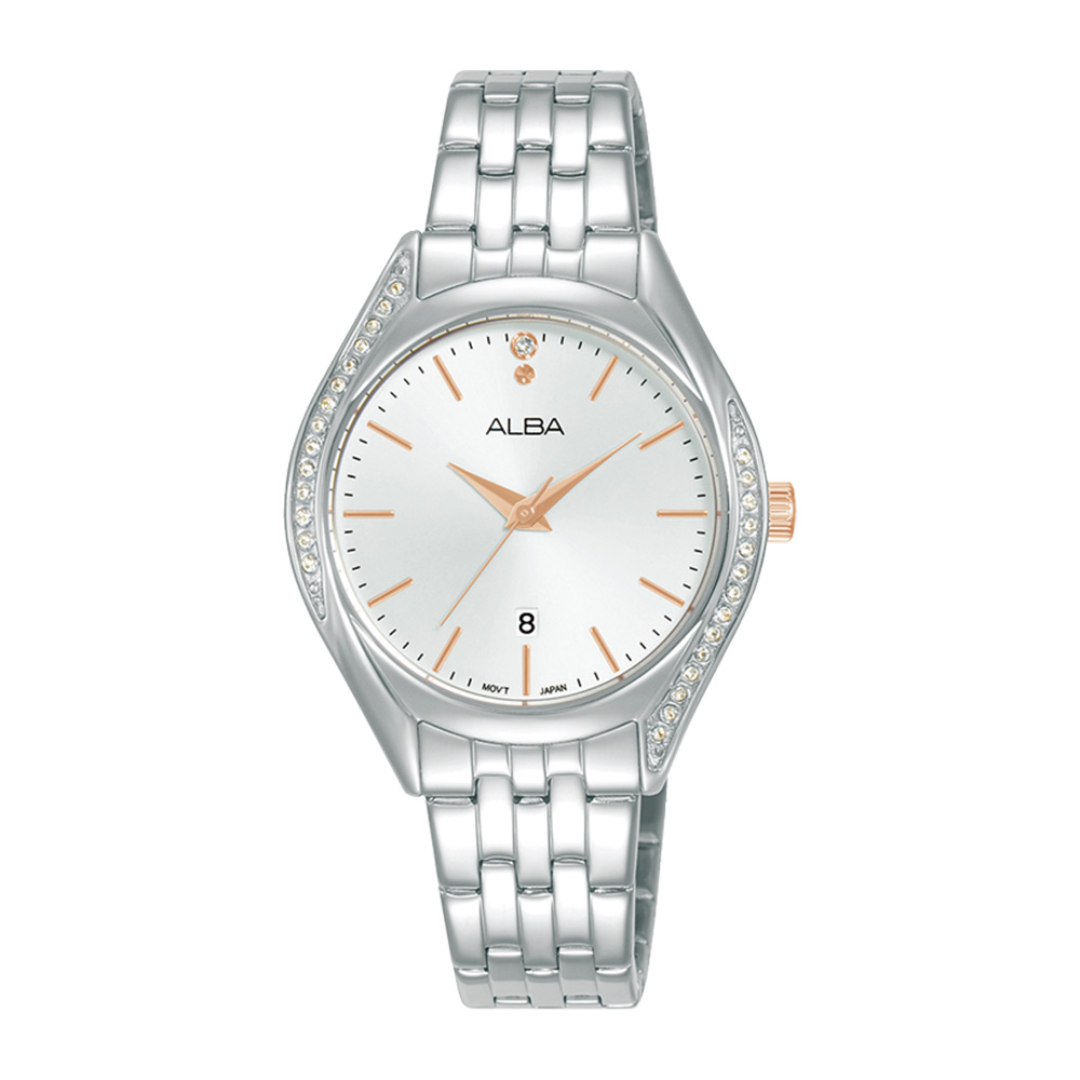 Alba watch silver best sale