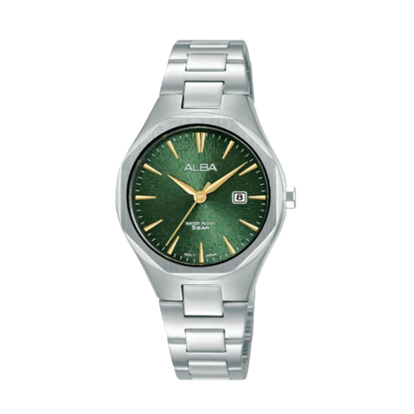 AH7DN7X1 Prestige Green Dial Women's Quartz Watch