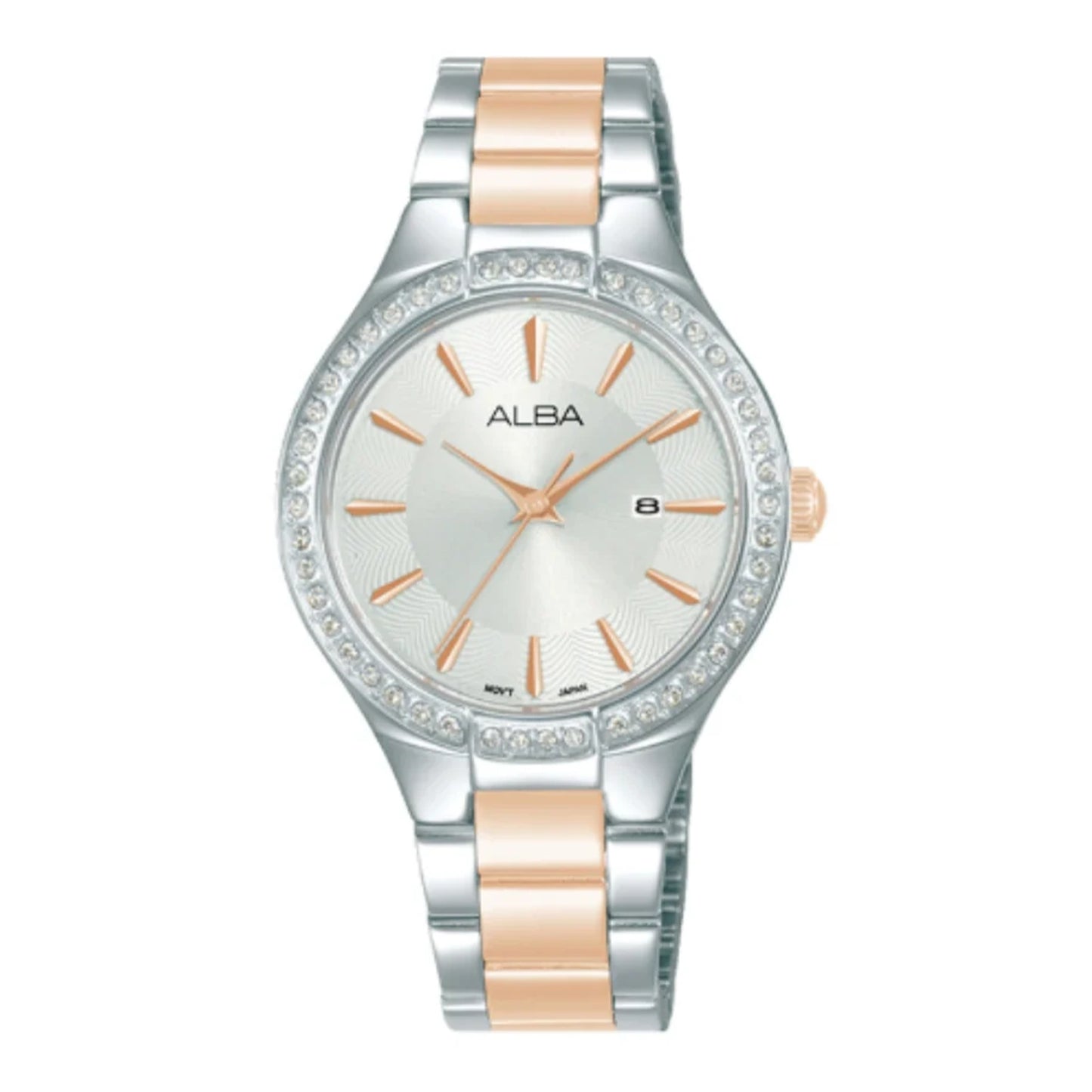 AH7DT9X1 Fashion Rose Gold Dial Women's Quartz Watch