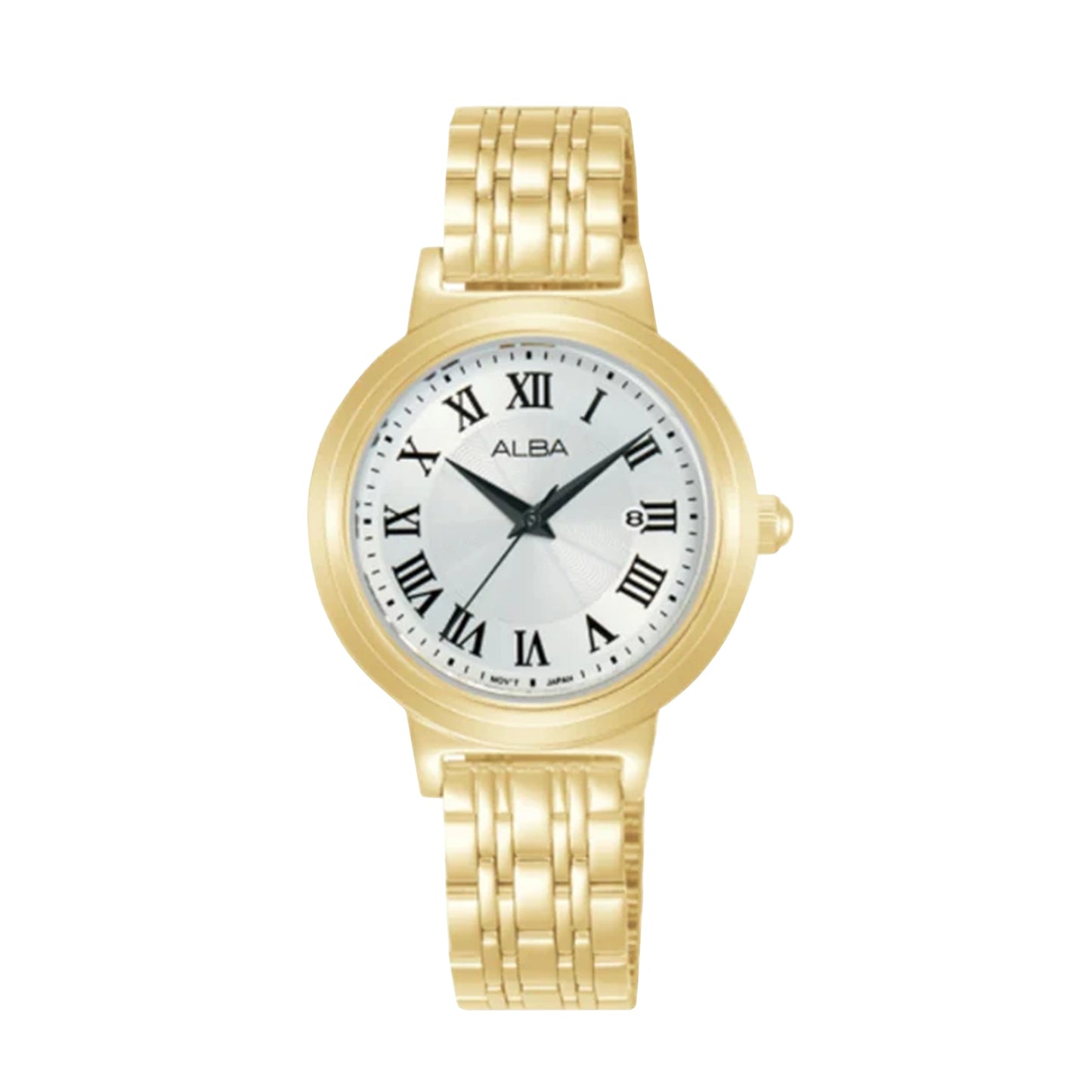 AH7EB2X1 Fashion White Dial Women's Quartz Watch