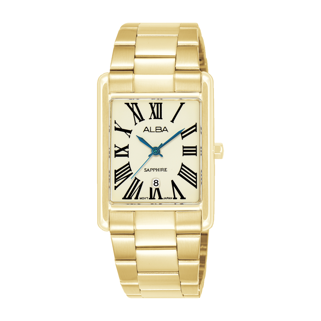 AH7ES6X1 Prestige Gold Stainless Steel Quartz Watch