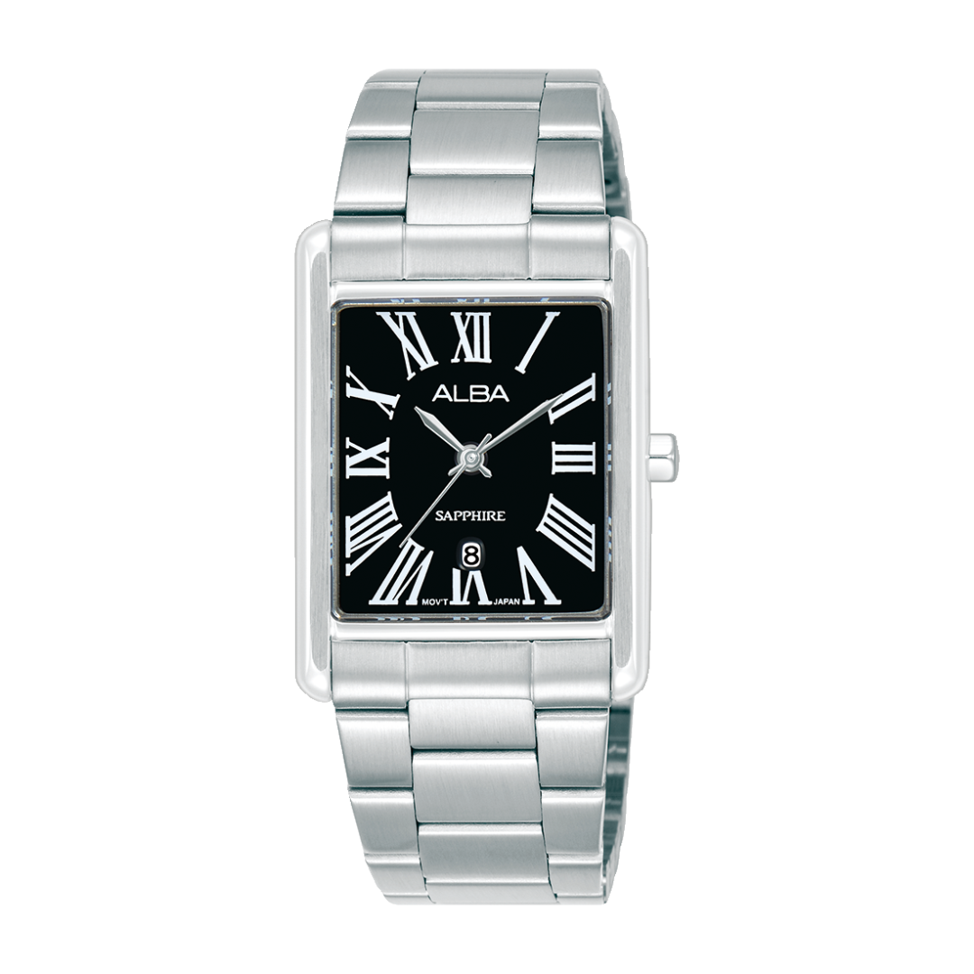 AH7ES9X1 Prestige Black Stainless Steel Quartz Watch
