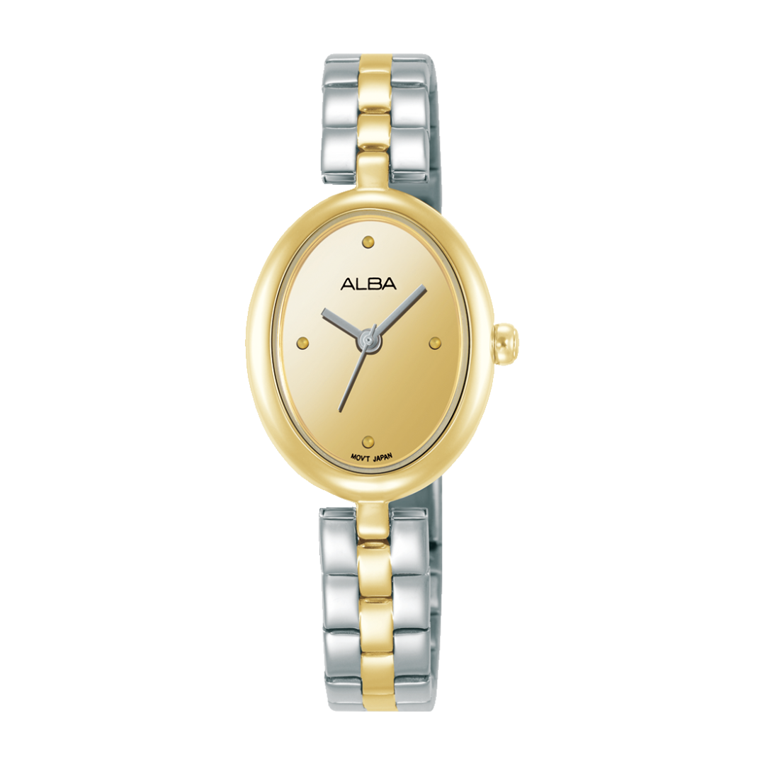 AH8920X1 Fashion Gilt polished dial Stainless Steel Quartz Watch