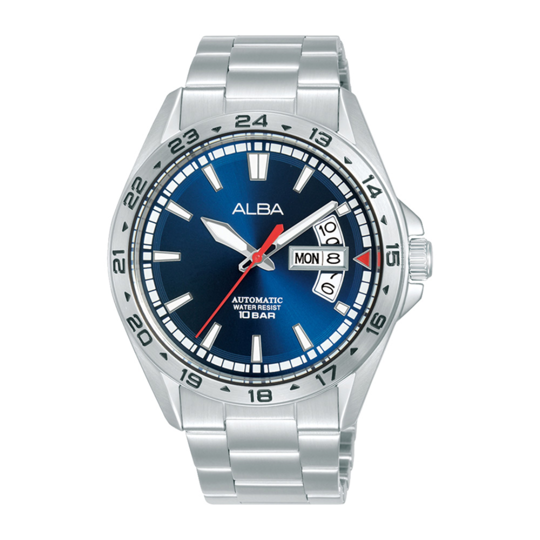 Alba Philippines AL4475X1 Blue Dial Stainless Steel Strap Men's Automatic Watch 42mm