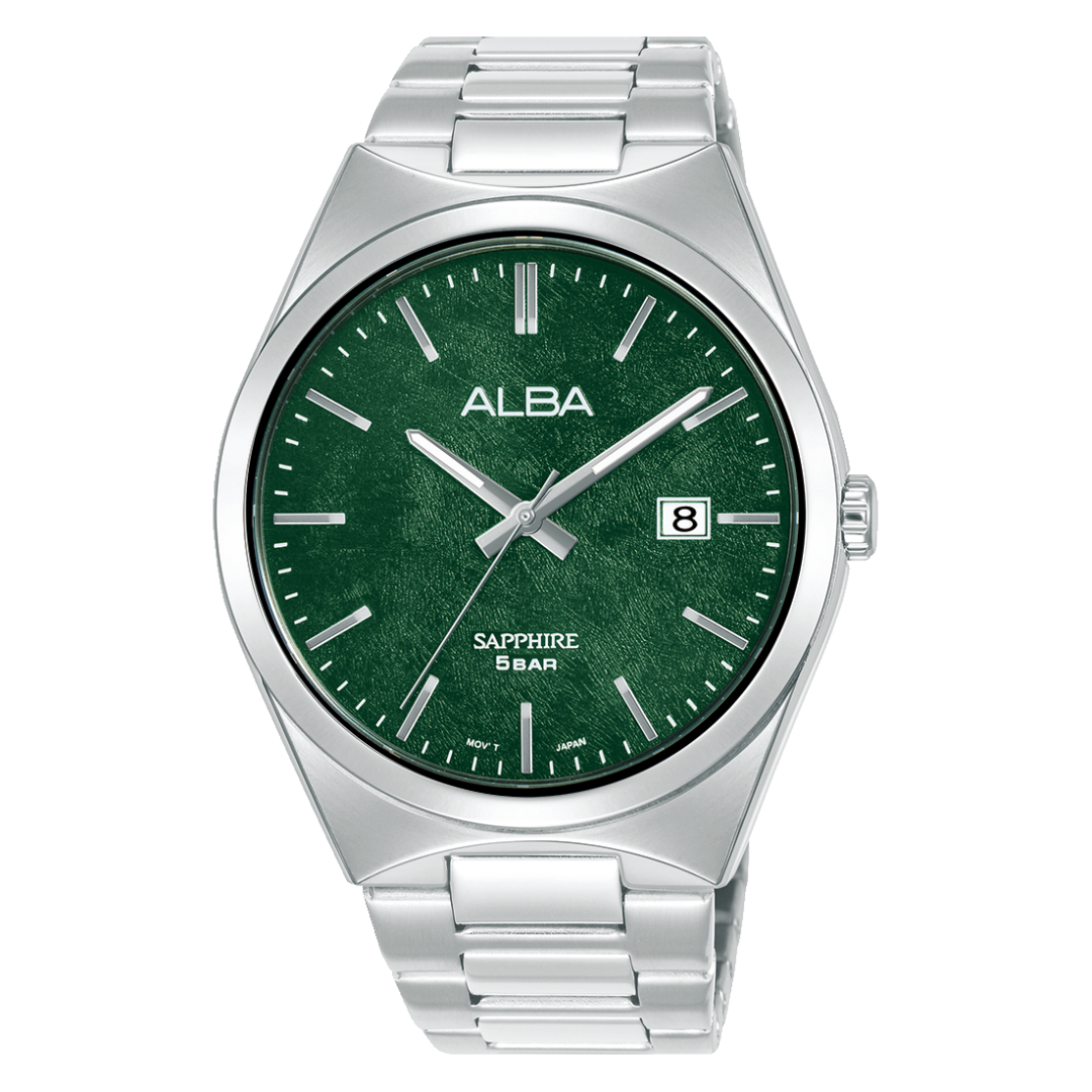 AS9V81X1 Prestige Green Stainless Steel Quartz Watch