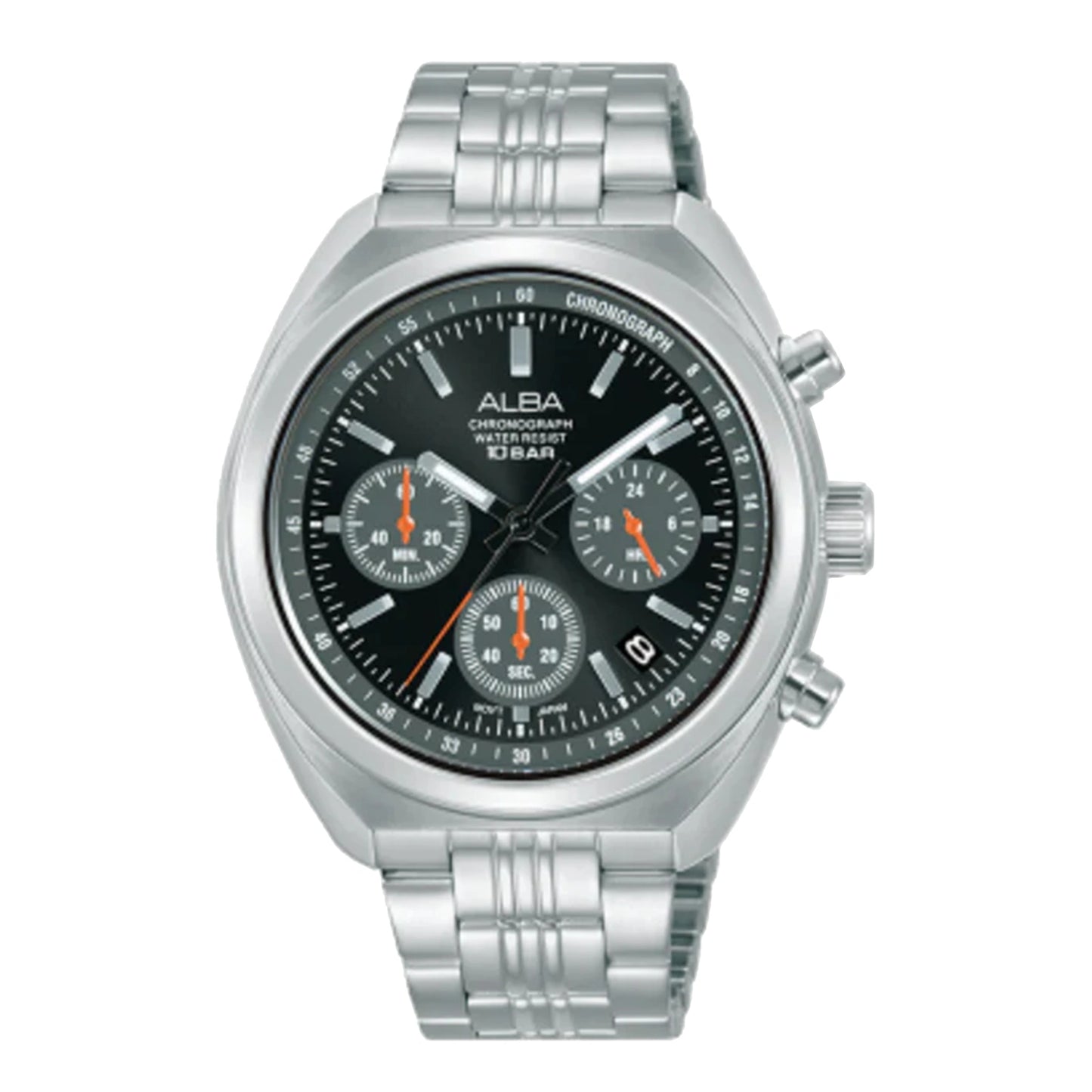 AT3K09X1 Active Black Dial Men's Quartz Watch