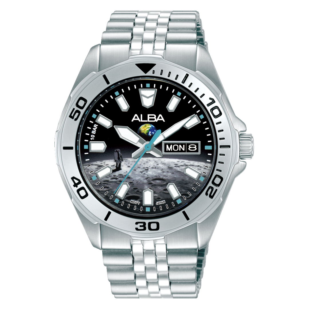 AV3591X2 Active Black Stainless Steel Quartz Watch