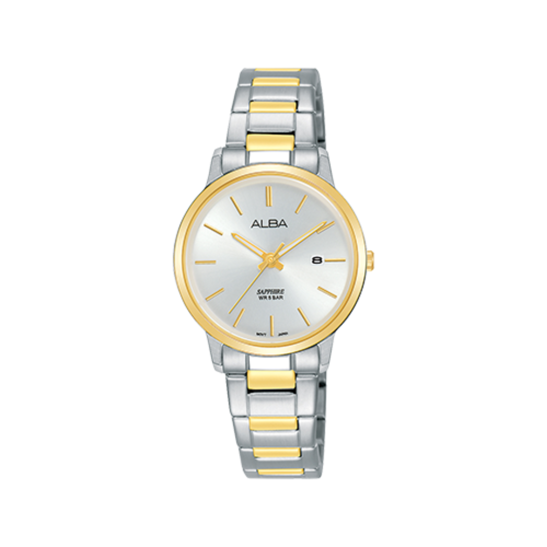 Alba Philippines AH7R52X1 Prestige Silver Dial Women's Quartz Watch 28 mm