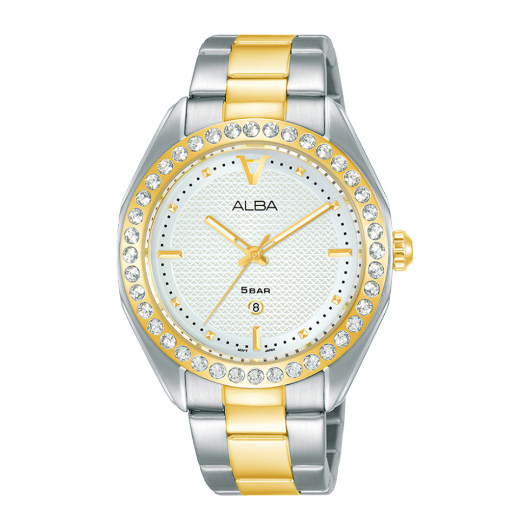 Alba Philippines AH7V34X1 Signa White Dial Women's Quartz Watch 36mm
