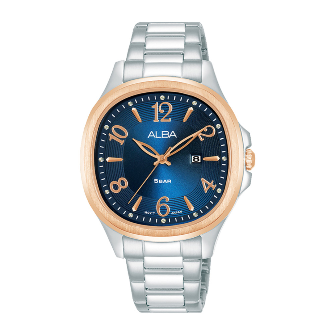 Alba Philippines AH7X50X1 Fashion Blue Dial Women's Quartz Watch 34mm