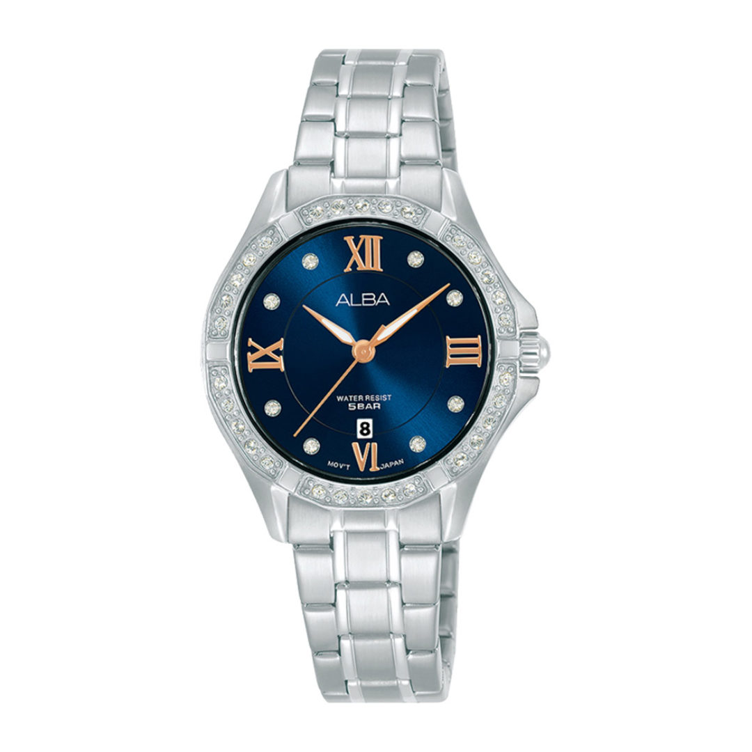 Alba Philippines AH7X85X1 Fashion Blue Dial Women's Quartz Watch 30mm