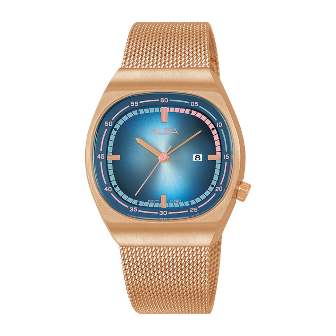Alba Philippines AH7Y24X1 Fashion Blue Dial Women's Quartz Watch 33mm