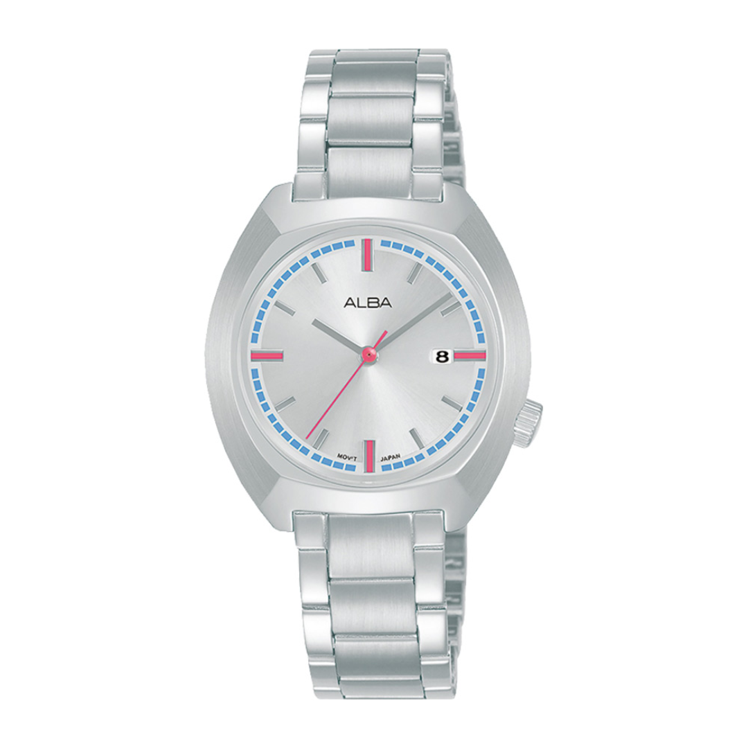 Alba Philippines AH7Y35X1 Fashion Silver Dial Women's Quartz Watch 30.4mm