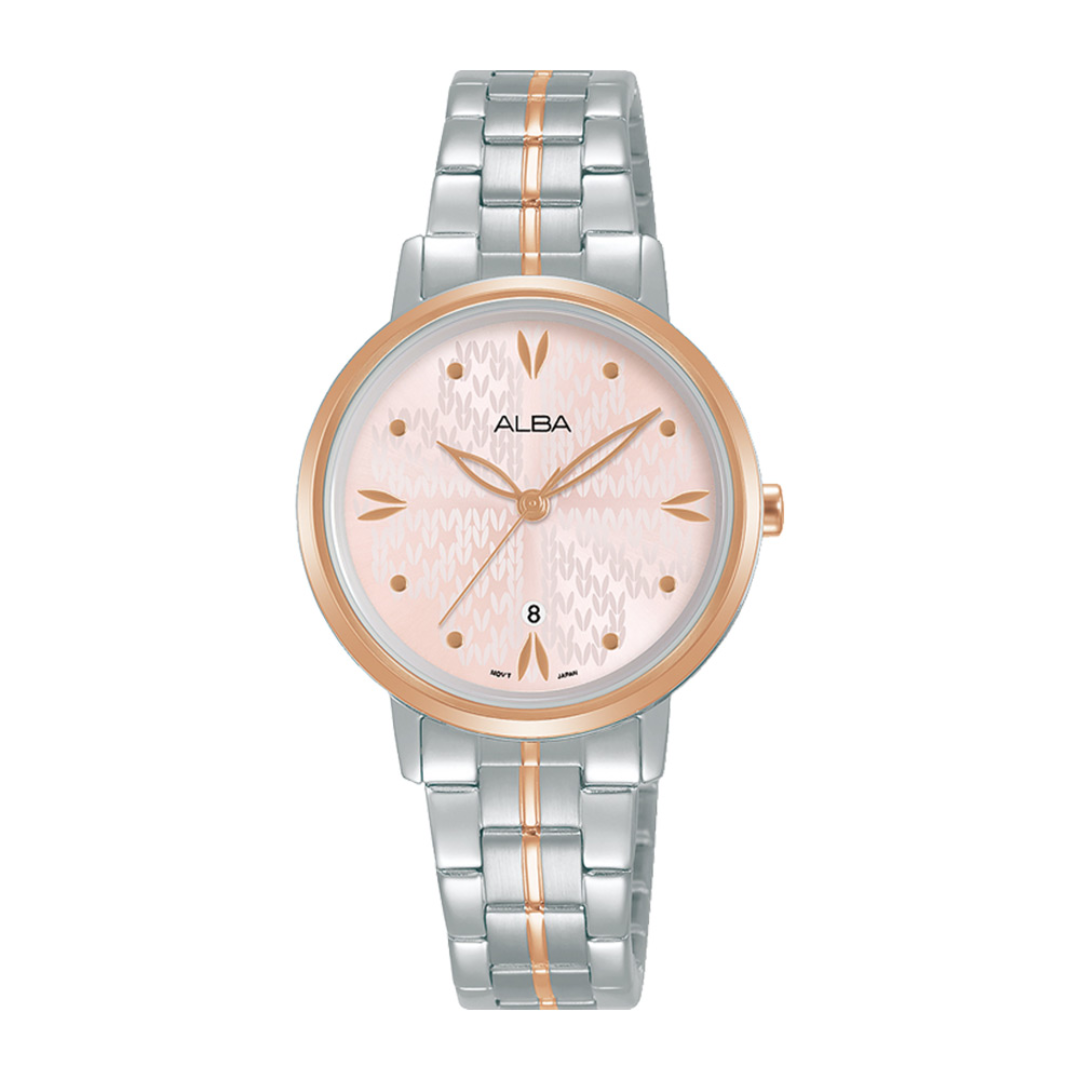 Alba Philippines AH7Z00X1 Fashion Pink Dial Women's Quartz Watch 30mm
