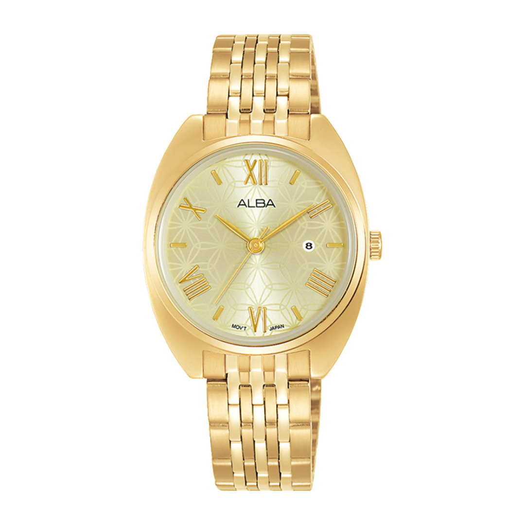 Alba Philippines AH7Z10X1 Fashion Cream Dial Women's Quartz Watch 30mm