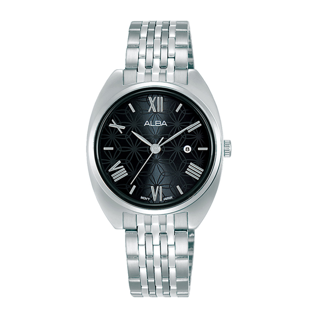 Alba Philippines AH7Z21X1 Fashion Black Dial Women's Quartz Watch 30mm