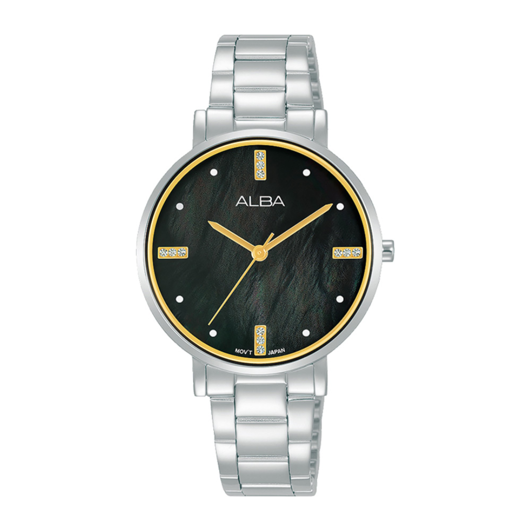 Alba Philippines AH8881X1 Fashion Black Dial Women's Quartz Watch 32mm