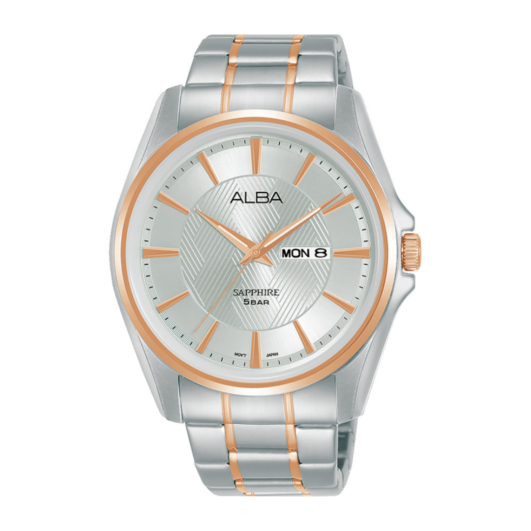 Alba Philippines Prestige AJ6096X1 Silver Dial Men's Quartz Watch 42mm