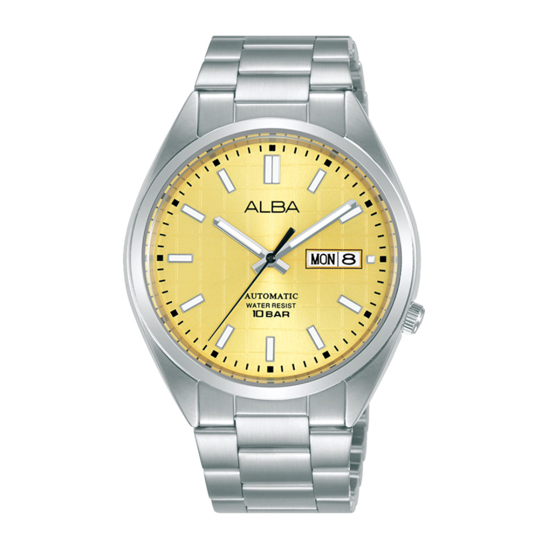 Alba Philippines AL4325X1 Mechanical Gold Dial Men's Automatic Watch 41mm