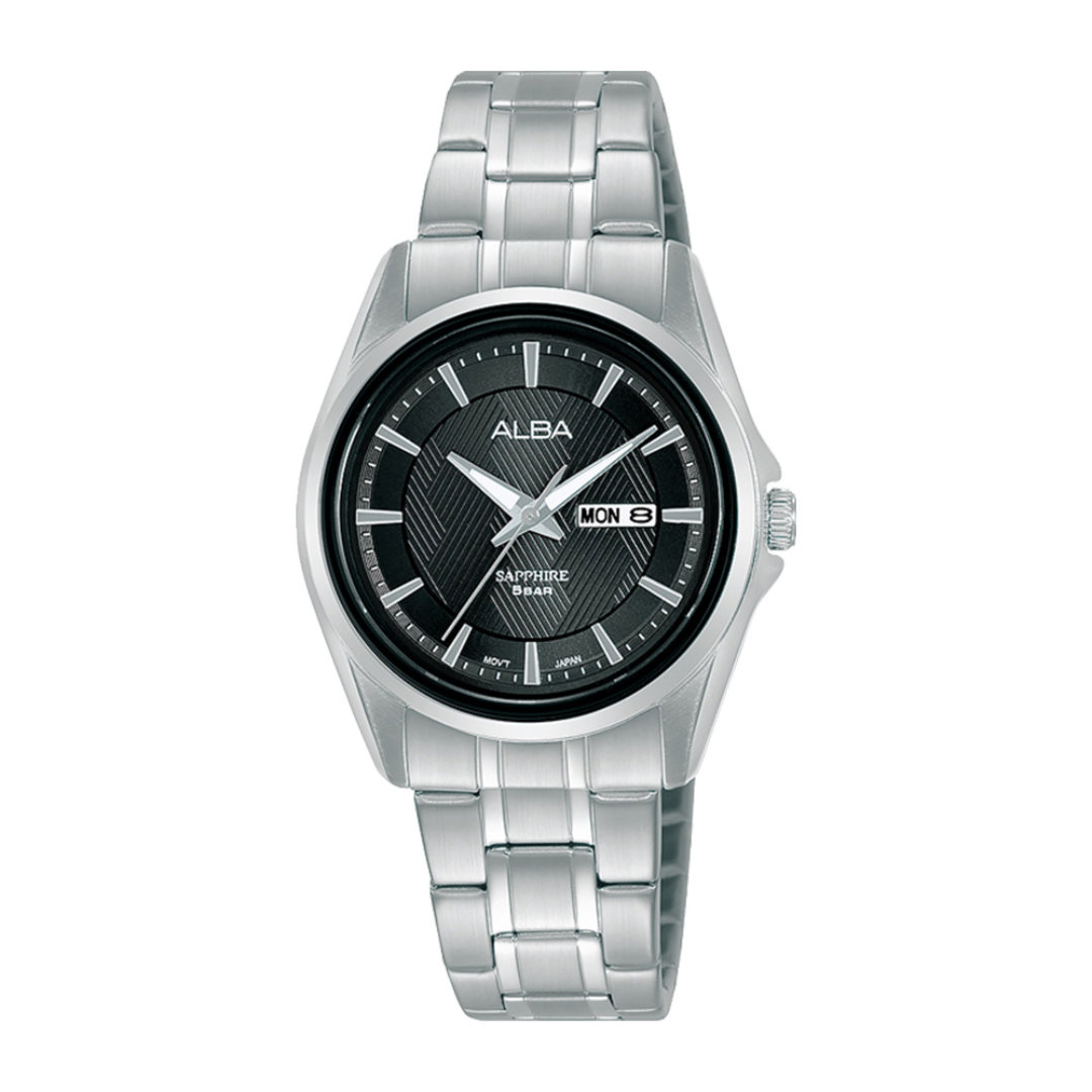 Alba Philippines Prestige AN8025X1 Black Dial Women's Quartz Watch 30mm