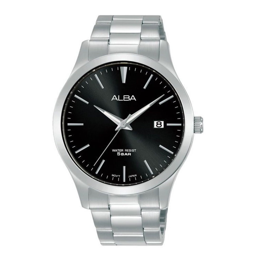 Alba Philippines AS9M35X1 Prestige Black Dial Men's Quartz Watch 40mm