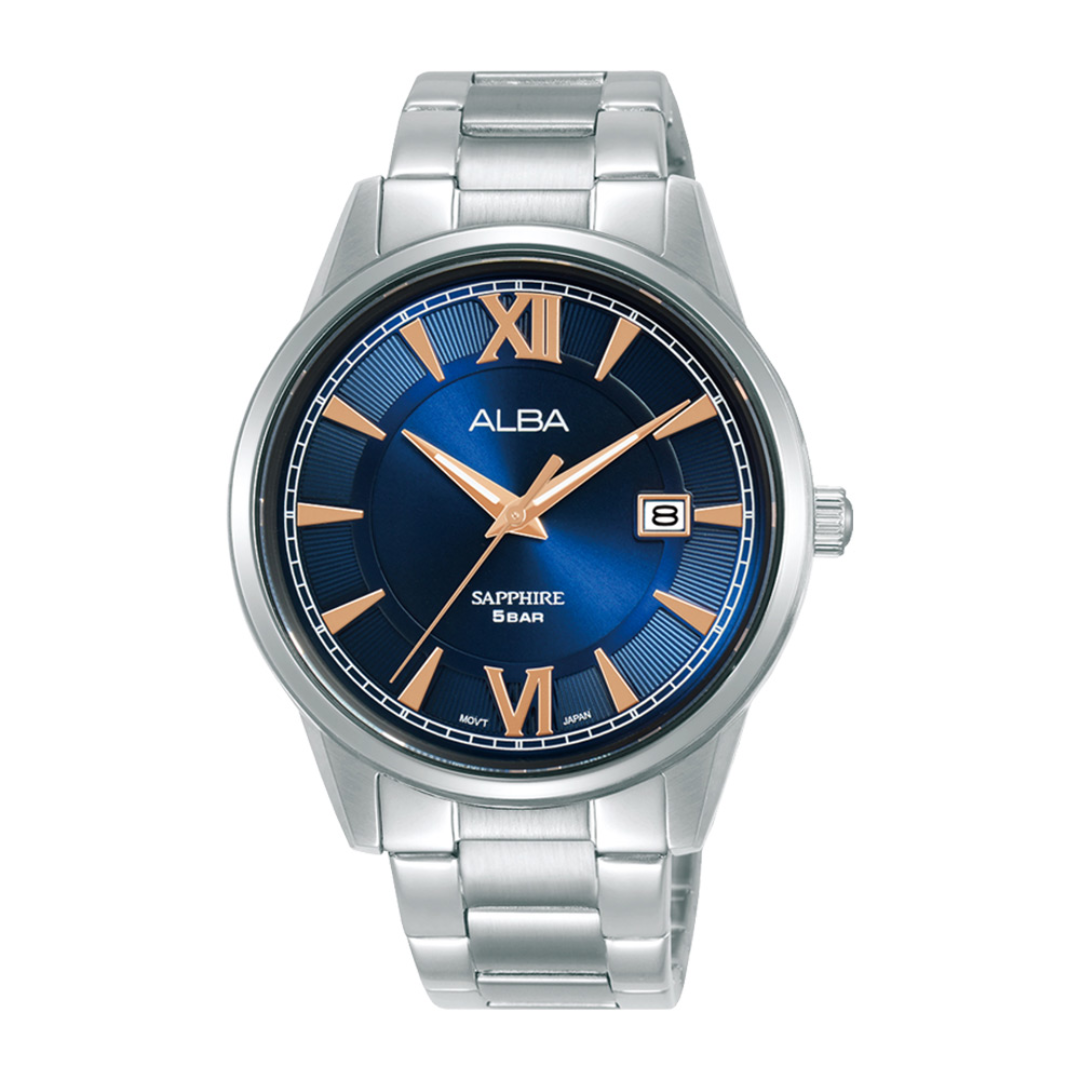 Alba Philippines AS9N73X1 Prestige Blue Dial Men's Quartz Watch 41mm
