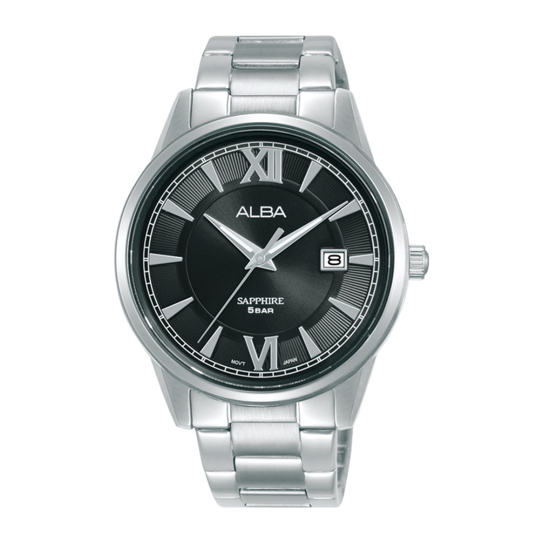 Alba Philippines AS9N75X1 Prestige Black Dial Men's Quartz Watch 41mm