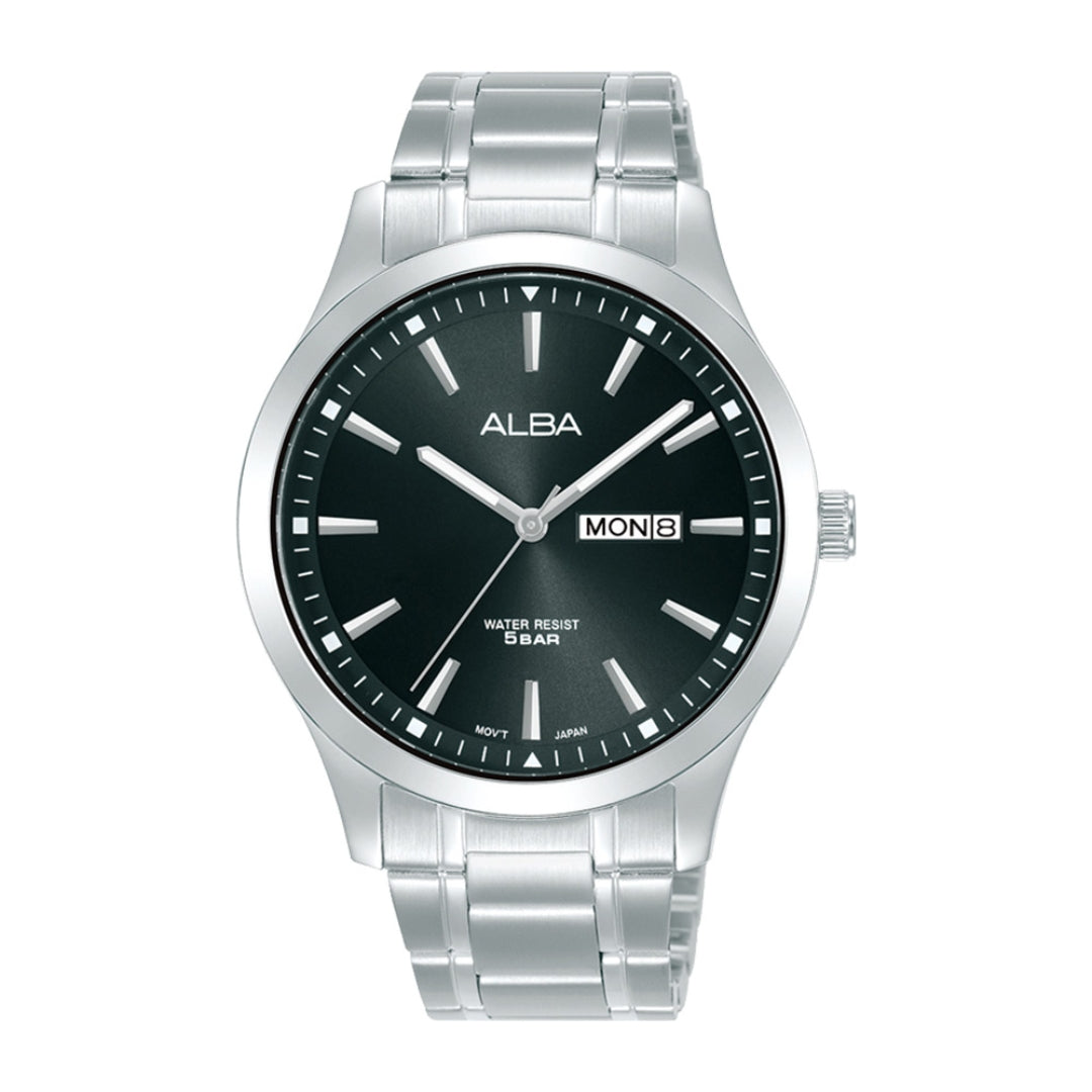 Alba Philippines Prestige AJ6151X1 Black Dial Men's Quartz Watch 40mm