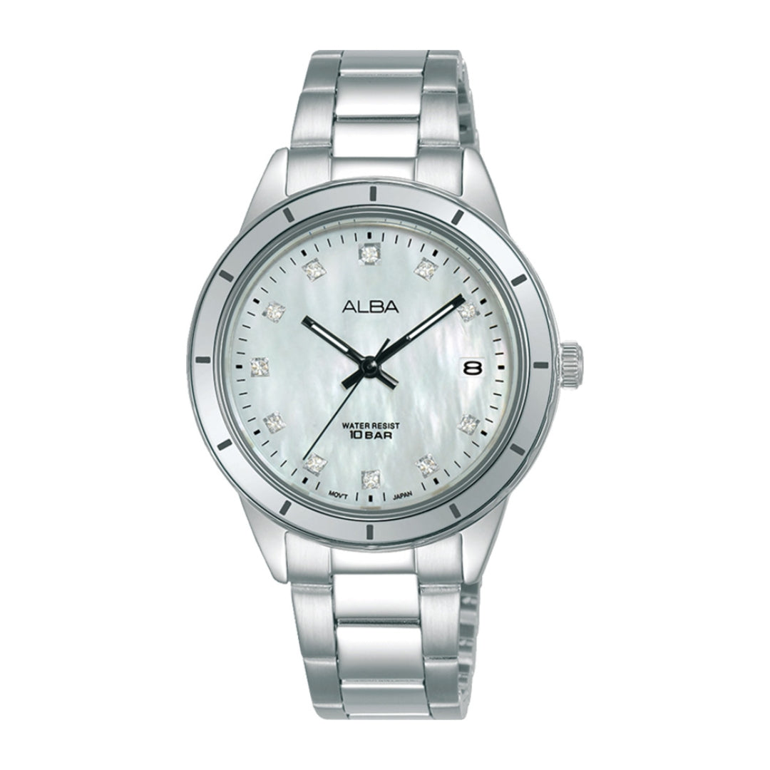 Seiko water resistant 10 bar stainless steel clearance price