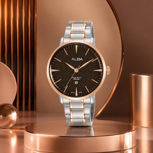 Timeless Gift Choice in the Philippines: Alba AH7W76X1 Prestige Brown Quartz Watch