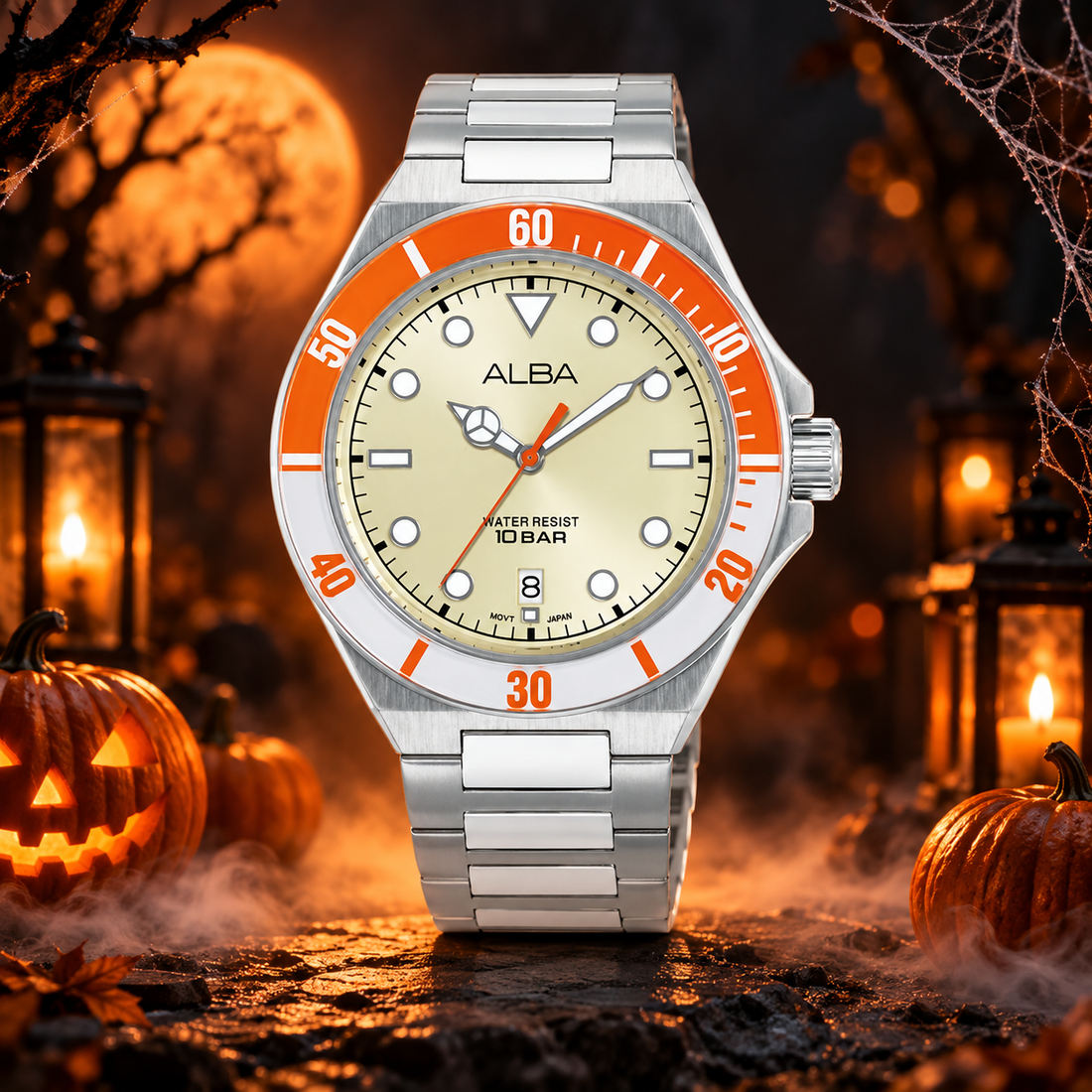 Payday Frights, Halloween Delights! Save Big on Your Next Alba Timepiece