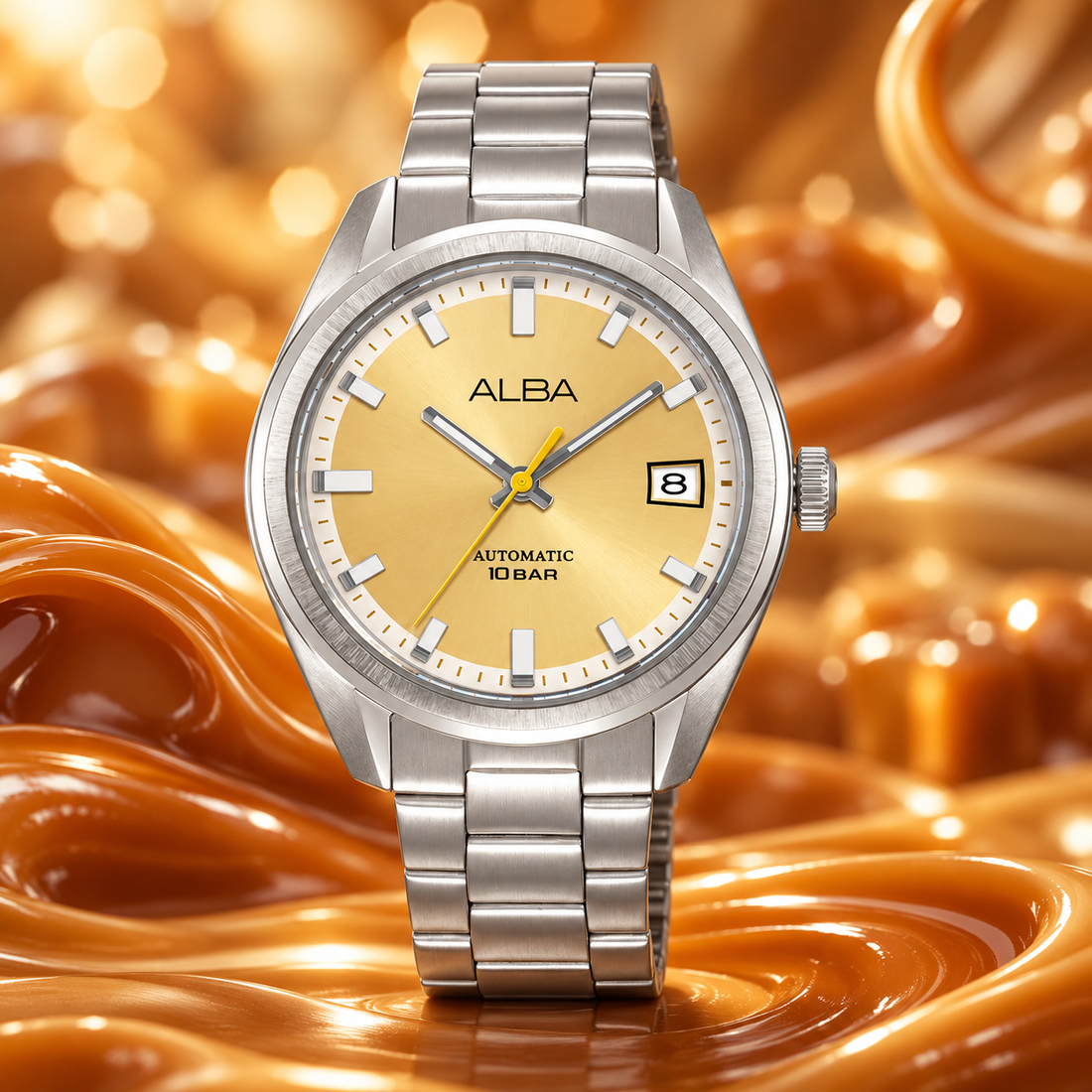 A Sweet Treat for Every Moment: Alba AU4101X1 Mechanical Watch