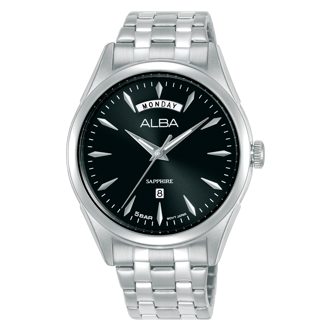A6B009X1 Prestige White Dial Stainless Steel Quartz Watch