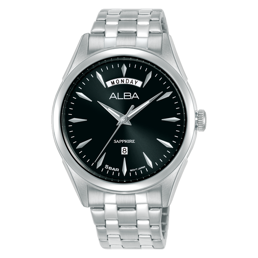 A6B009X1 Prestige White Dial Stainless Steel Quartz Watch