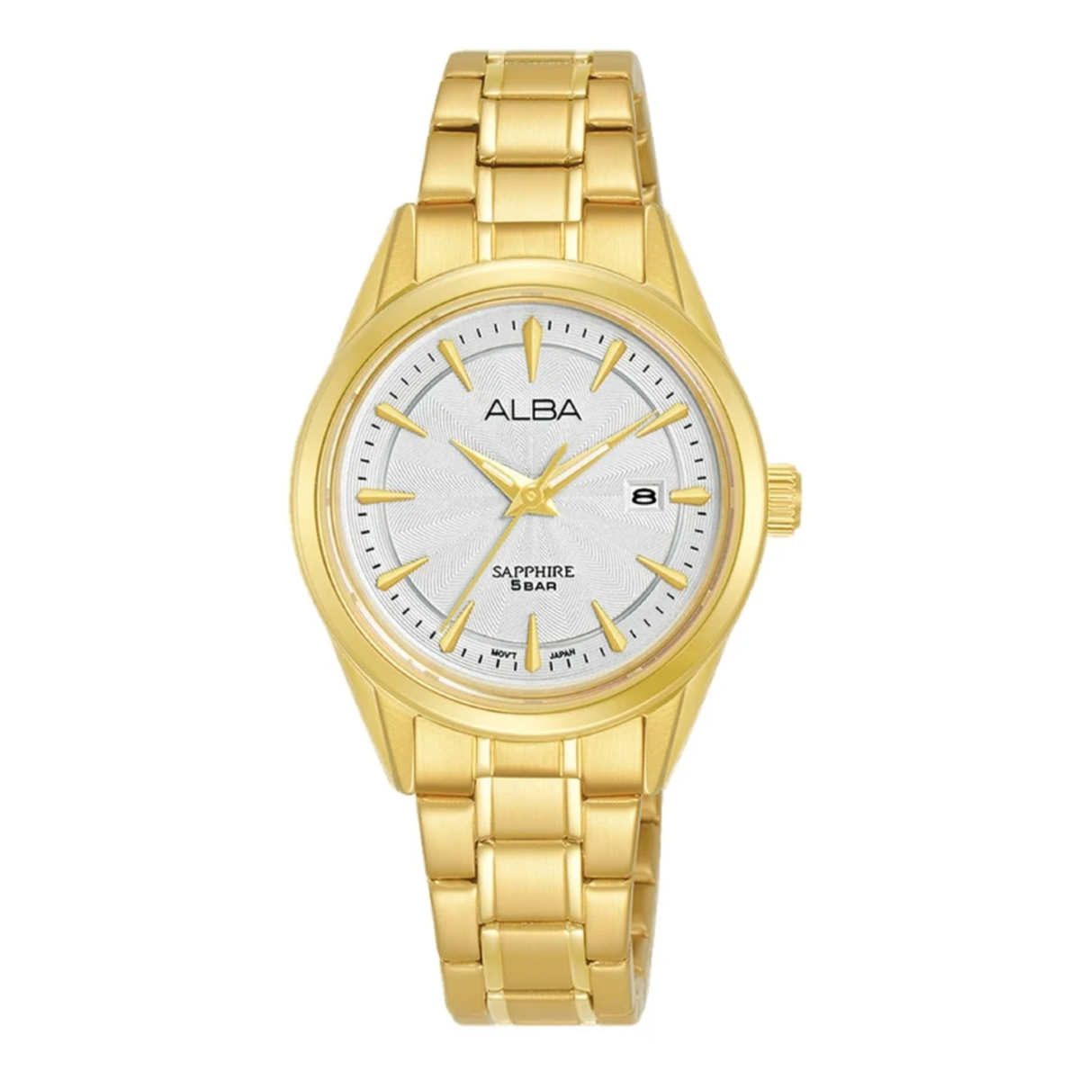 AH7CH8X1 Prestige White Dial Stainless Steel Quartz Watch