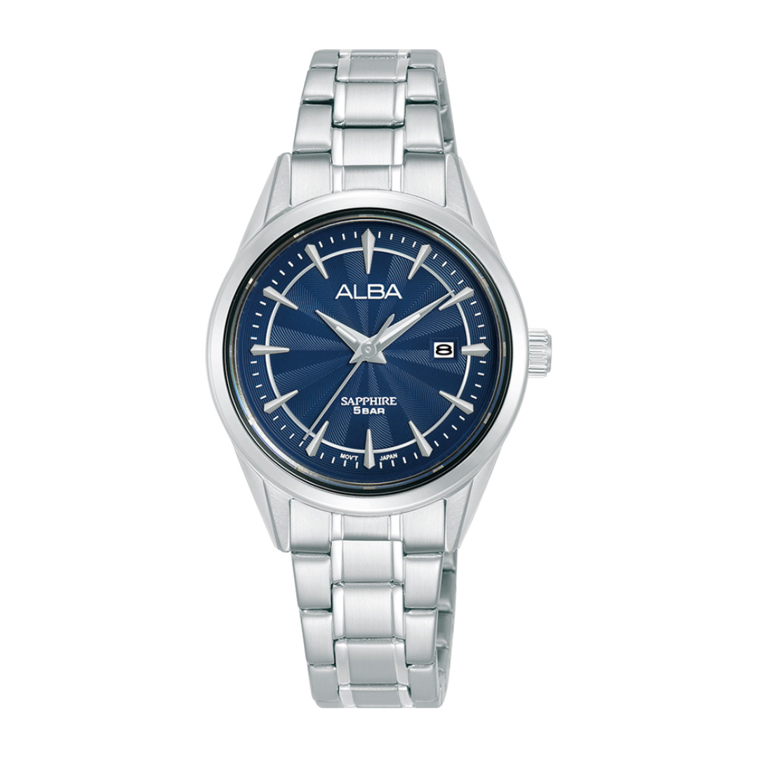 Alba Philippines AH7CJ7X1 Prestige Blue Dial Stainless Steel Strap Women's Quartz Watch 29mm