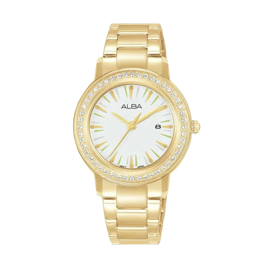 AH7DL0X1 Signa White Dial Women's Quartz Watch
