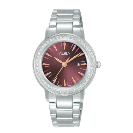 AH7DL1X1 Signa Violet Dial Women's Quartz Watch