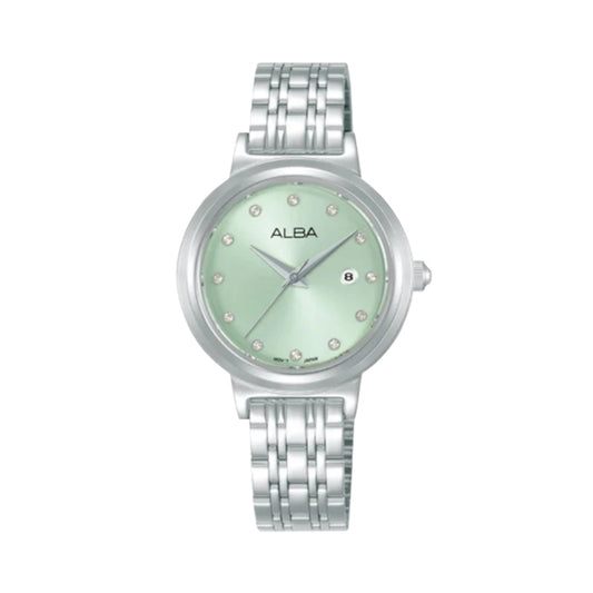 AH7EA7X1 Fashion Green Dial Women's Quartz Watch