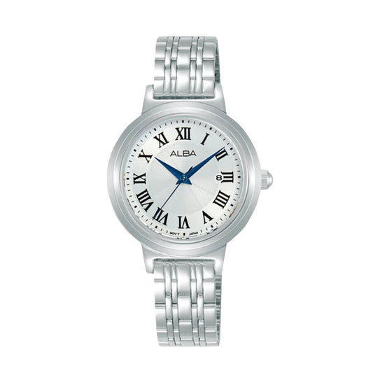 AH7EB7X1 Fashion Silver Dial Women's Quartz Watch