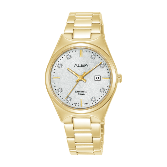 AH7ER4X1 Prestige Gold Stainless Steel Quartz Watch