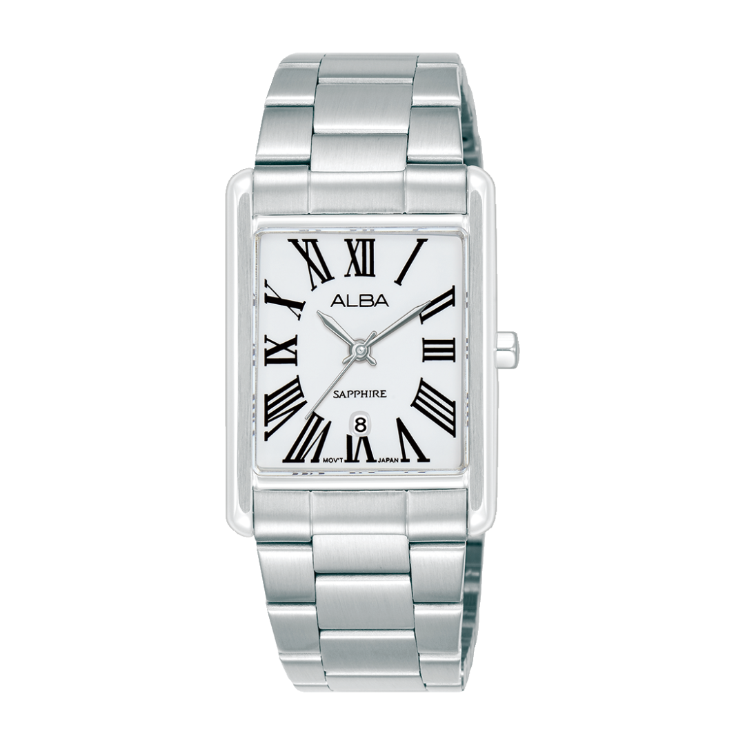 AH7ET1X1 Prestige White Stainless Steel Quartz Watch