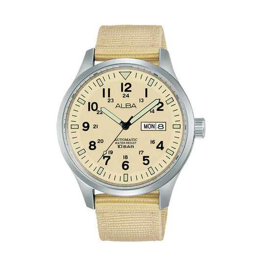 AL4221X1 Mechanical Beige Dial Men's Automatic Watch