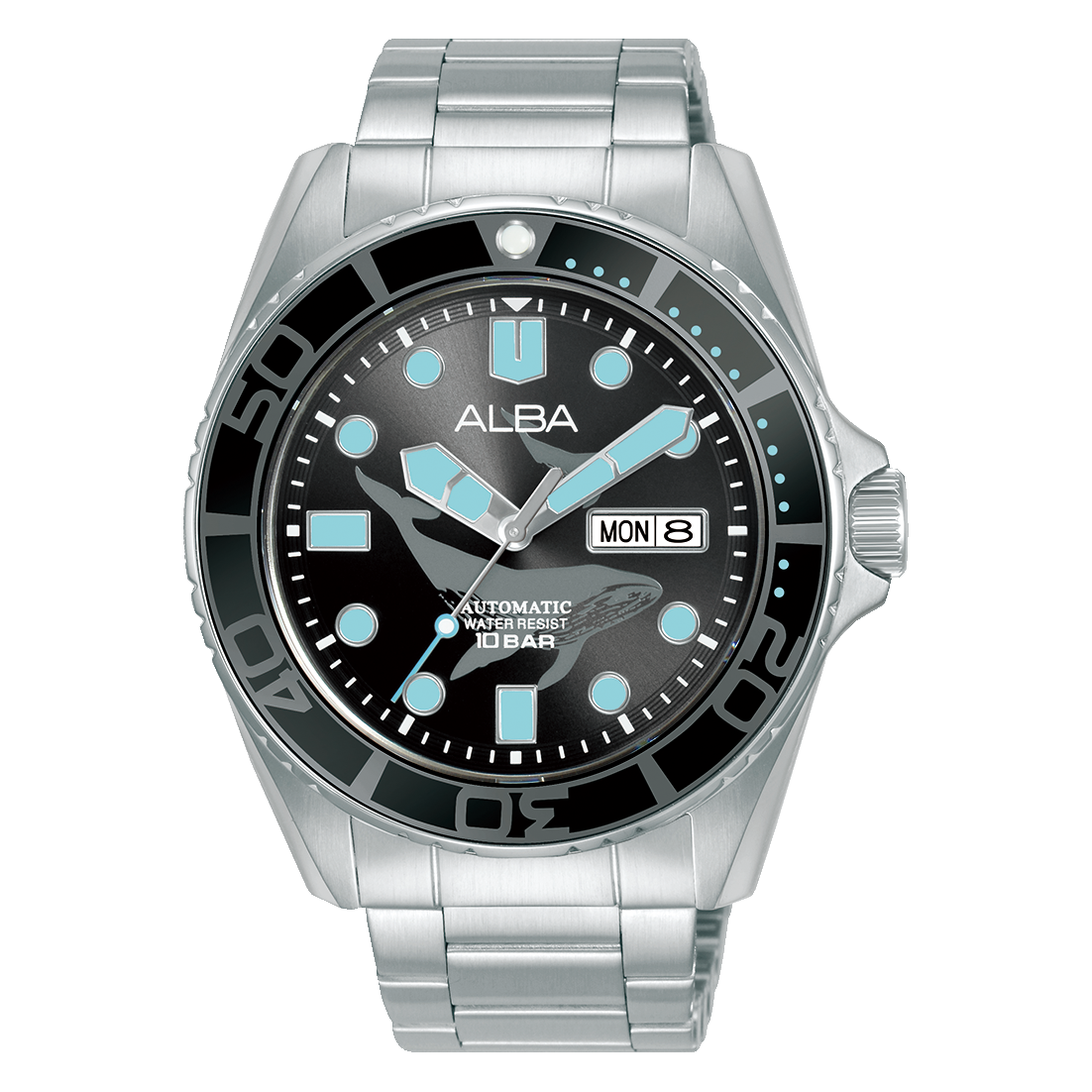 AL4623X1 MECHANICAL Black Dial Men's Automatic Watch 43mm