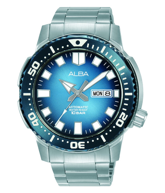 Alba Philippines AL4629X1 MECHANICAL Blue Dial Men's Automatic Watch 46mm