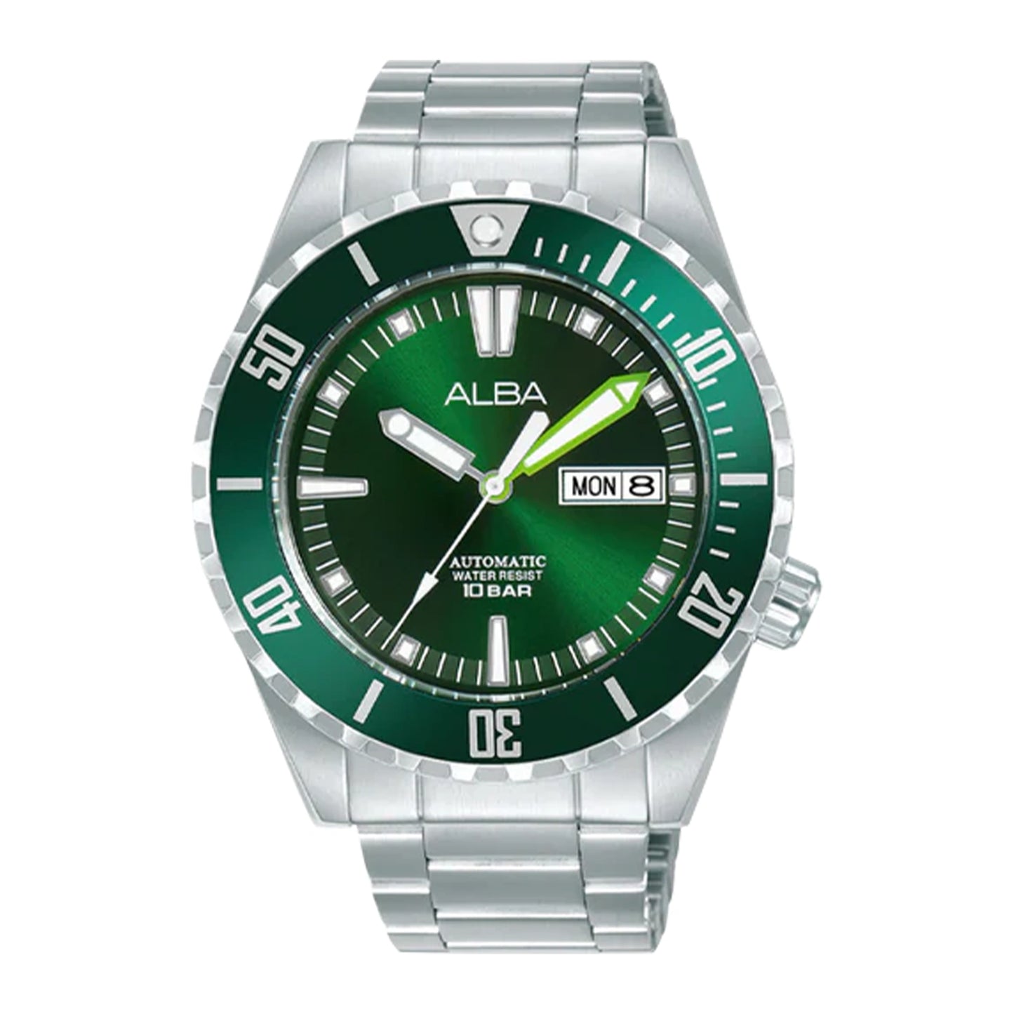 AL4699X1 Mechanical Green Dial Men's Automatic Watch
