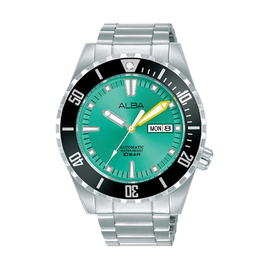 AL4705X1 Mechanical Teal Dial Men's Automatic Watch