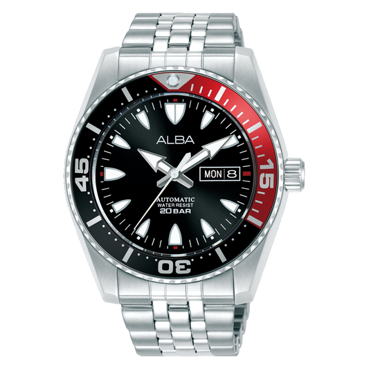 AL4763X1 Mechanical Black Stainless Steel Automatic Watch