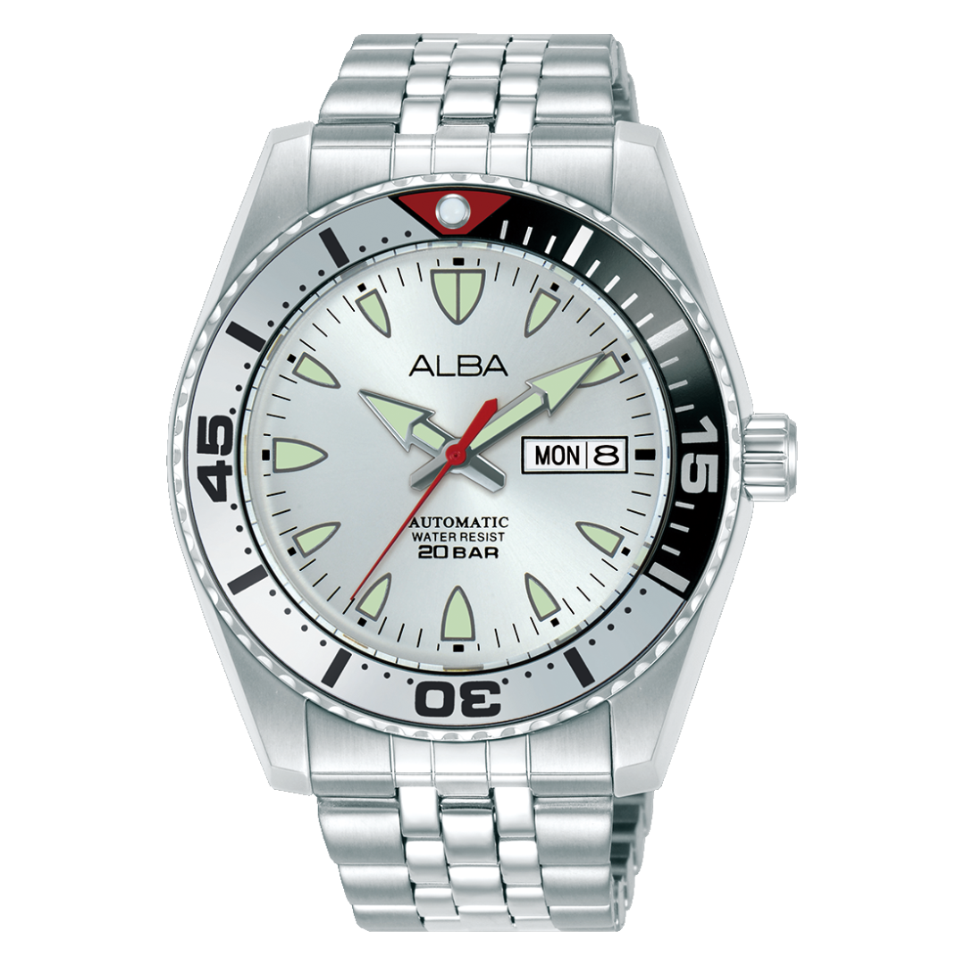 AL4765X1 Fashion Silver Stainless Steel Automatic Watch